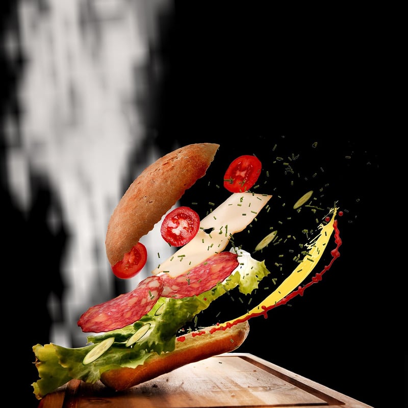 Artistic Culinary Creation